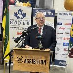 Lawrence MacAulay returned from a trip to Beijing earlier this month where he met with industry leaders, importers and Canadian stakeholders. Speaking to reporters at Canadian Western Agribition, MacAulay said China is Canada’s second largest trading partner. | Karen Briere photo