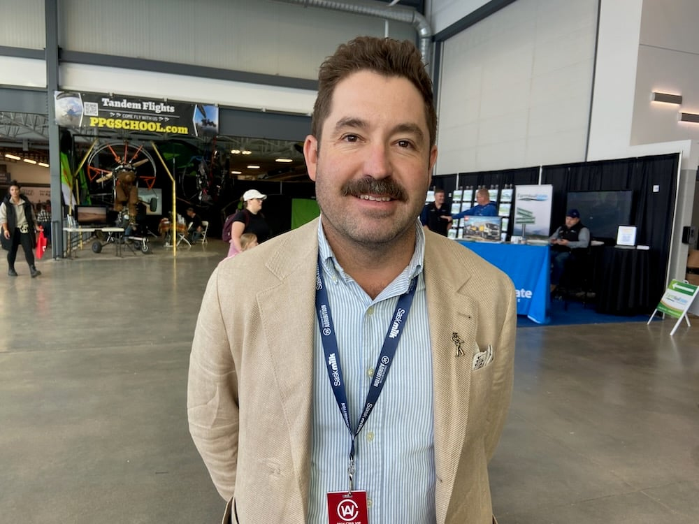 Bryce Camm is the chair of Australia Beef and a beef producer who attended Agribition. | John Greig photo