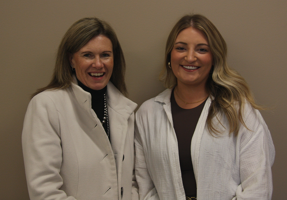 Sandy Russell and Jenna Sarich were paired together during Cohort 5 in the fall of 2023 for the Next Gen Agriculture Mentorship Program. | Janelle Rudolph photo