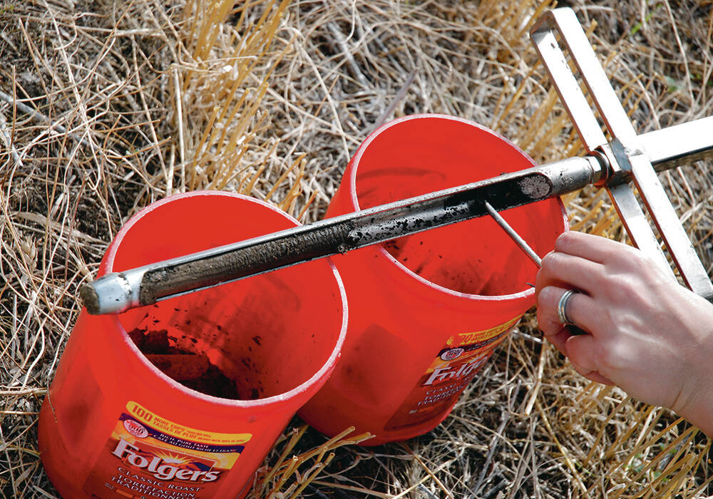soil sampling