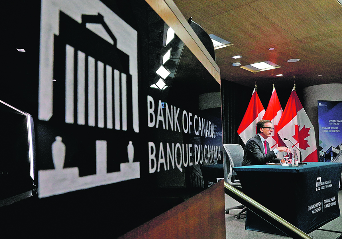 The Bank of Canada cut its benchmark overnight rate by 50 basis points on Dec. 12, taking it to 3.25 per cent. | Reuters photo