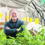 Nick Savidov wants to determine if and how canola byproducts could nourish farmed fish. | Lethbridge Polytechnic photo
