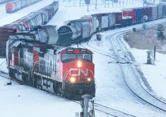 Unifor, which represents more than 3,000 members at the railroad's Council 4000 and Local 100 committees, said the agreement includes improvements to wages and benefits as well as job protections for members working in CN terminals and headquarters across Canada. | File photo