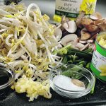 Mise en place is essential when making Asian meals. This means that all ingredients and tools are prepared and organized before cooking. | Sarah Galvin photo