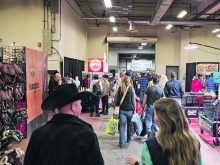 Amy Fox, a postdoctoral research fellow at the Massachusetts Institute of Technology, was at Canadian Western Agribition in November as part of a  study that is mapping lines of communication between producers, the public and organizations such as Agribition. | Chantell Bowman/ Peter Scoular photo