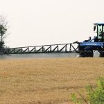Approximately 20 per cent of a spray application is lost to drift, although most of it settles close to the intended target. Around 1.7 per cent of the application goes into the atmosphere. | File photo