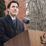 Prime Minister Justin Trudeau announces his intention to step down as Liberal leader from his Rideau Cottage residence in Ottawa, Ont., Jan. 6, 2025. | Reuters/ Patrick Doyle photo