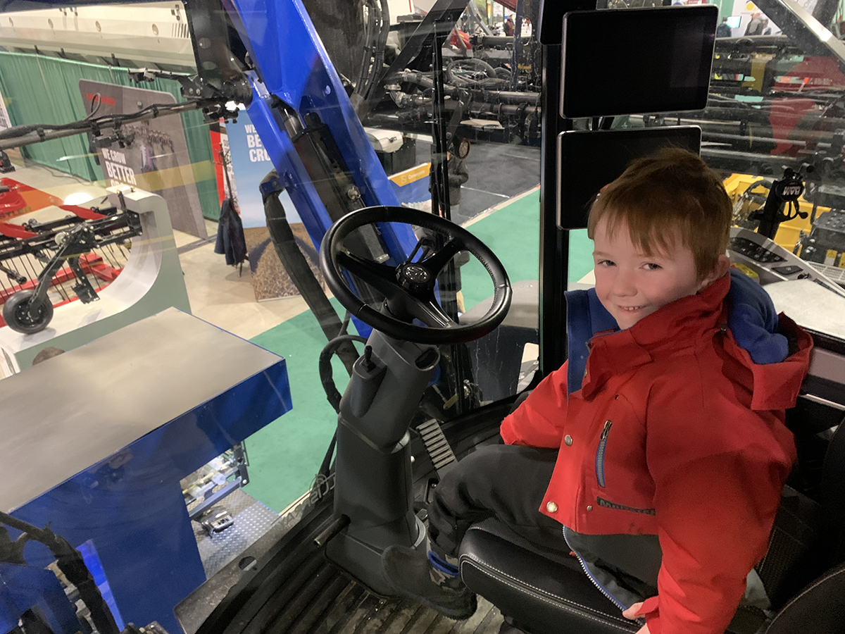 Crop Production Show kid