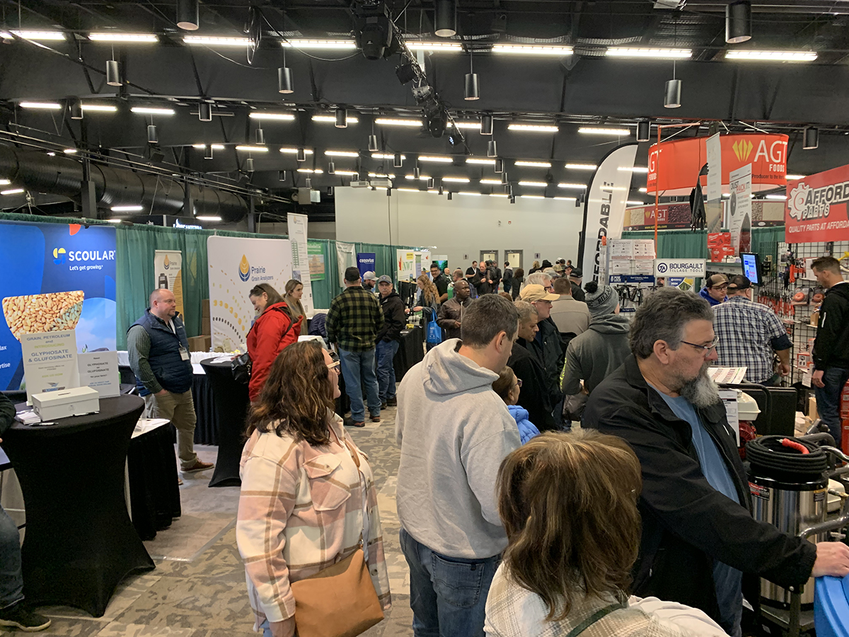 Crop Production Show crowd