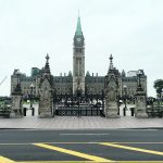 A scenic photo of Parliament Hill in Ottawa.