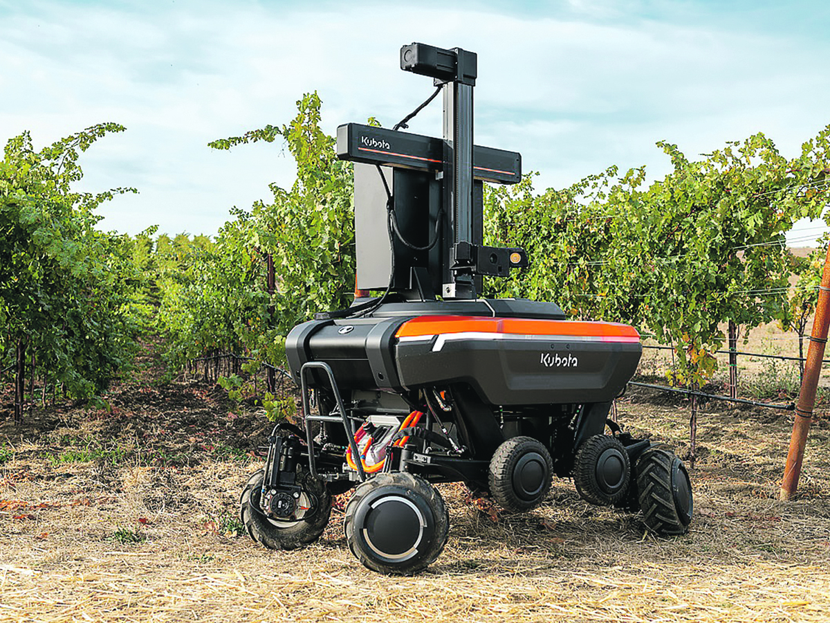 Kubota’s KATR autonomous off-road machine.