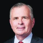 A mugshot of Bob Crain, the former senior vice-president at Agco North America.