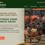 Show founder Dave Fiddler said he sees enormous potential in bringing a show to an area that has some of Canada’s most productive farms and ranches but has been underserved in terms of large, agricultural trade shows. | Screencap via cypressfarmandranchshow.ca