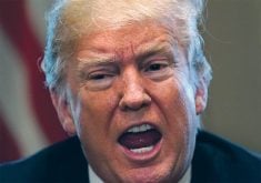 U.S. president Donald Trump.