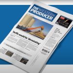 Photo of the cover of the February 6, 2025 edition of the Western Producer.