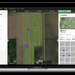 A photo of a laptop screen running Precision Planting's new Panorama app.