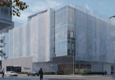 A conceptual rendering shows what Cereals Canada’s proposed new Global Agriculture Technology Exchange (GATE) building will look like in downtown Winnipeg.