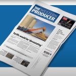 Photo of the cover of the February 6, 2025 edition of the Western Producer.