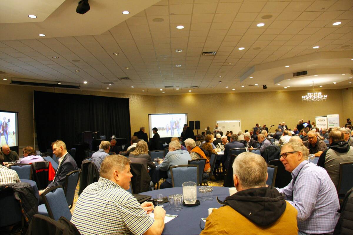 Attendees of the Saskatchewan Ag Summit 2025 in Saskatoon.