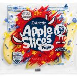 Photo of a colourful package of "Arctic Apple Slices."