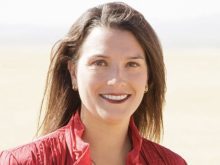 A mugshot of Tara Sawyer.