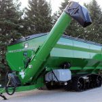 The Unverferth 2520 grain cart.