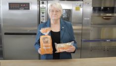 Global Agricultural Technology Exchange capital campaign chair JoAnne Buth announced on June 5 that U.K. bakery Warburtons has contributed $650,000 to the downtown Winnipeg project. Photo: Screen capture/cerealscanada.ca
