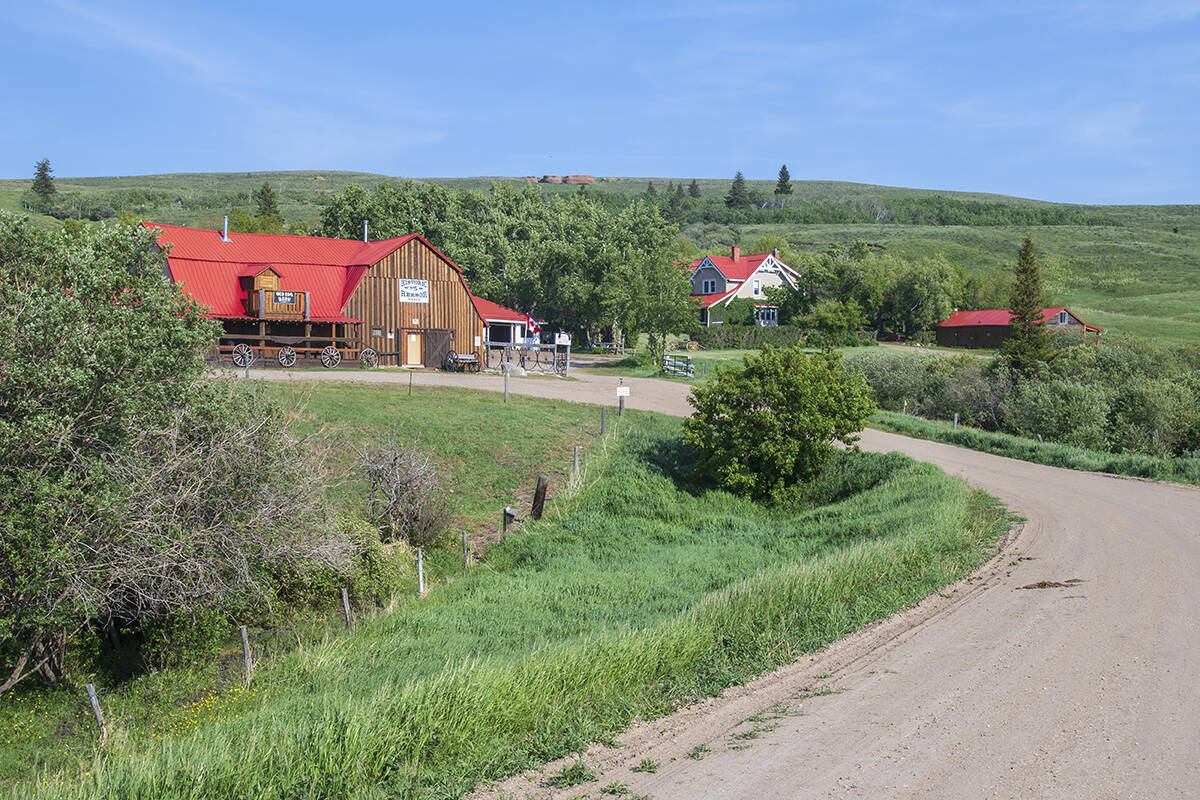 Reesor Ranch, Cypress Hills, Saskatchewan.