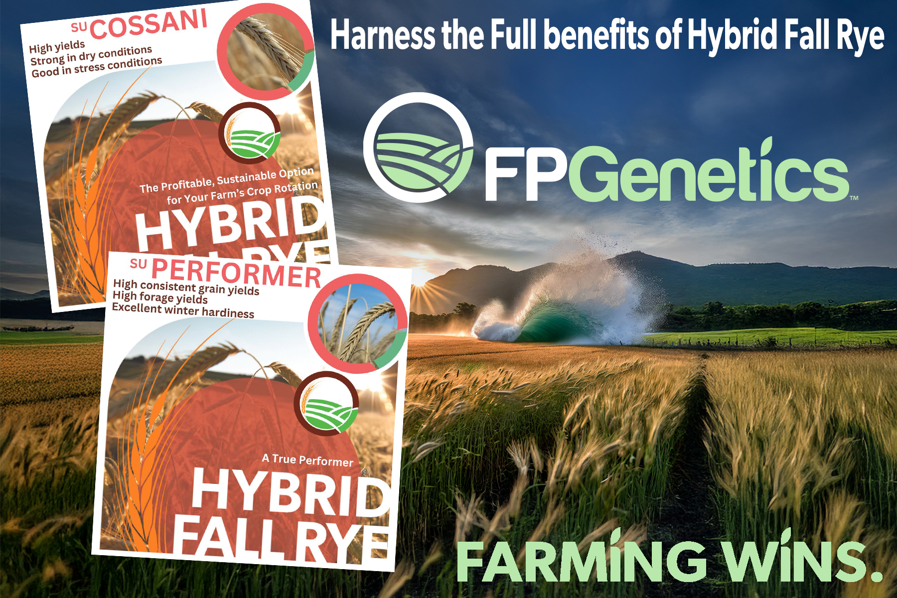 Since introducing Hybrid Fall Rye to the Canadian market in 2014, FP Genetics has remained at the forefront of rye innovation, earning a reputation as the trusted voice in the industry. As the original purveyor back in 2014, This Canadian independent brings unmatched longevity, leadership, and deep-rooted expertise to the market 