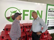 Breen Neeser talks to Nigel Buffone at Ag in Motion.