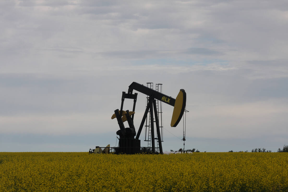 A pump jack near Fairview sits idle, but the Peace River area is rich is oil and gas. Photo by Mary MacArthur)
