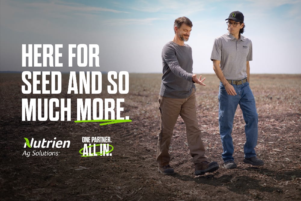 Nutrien Ag Solutions helps farmers build success from seed onward