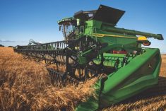 A John Deere X9 combine. Photo: Deere.ca
