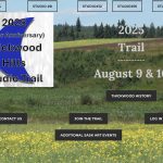 A screencap from the Thickwood Hills Studio Trail website promoting their 25th annual art tour.