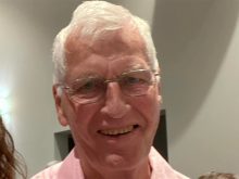 A photo of Sinclair Harrison smiling captured via Facebook.