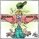 Farmers suffer as railways, grain handlers squabble