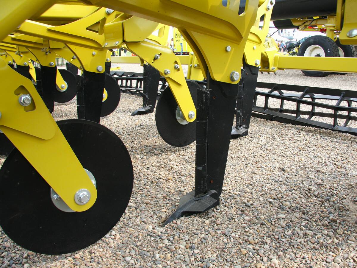 Degelman Heavy Duty Staggered Ripper at Ag in Motion 2025. Photo: Janelle Rudolph