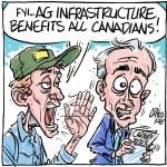 Infrastructure priority list must include agriculture
