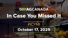 Title card for In Case You Missed it national agriculture news recap.