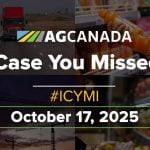 Title card for In Case You Missed it national agriculture news recap.