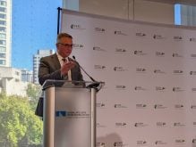 Minister of Agriculture and Agri-Food Heath MacDonald speaks at the CAPI conference in Ottawa, Oct. 1 Photo: File