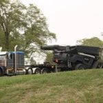 Fendt takes a combine on the road in the U.S.