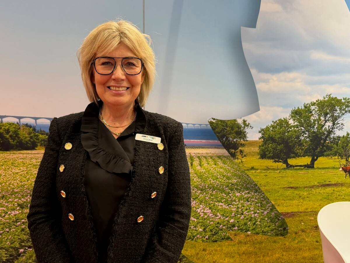 Donna Boyd, CEO of the Agricultural Manufacturers of Canada at Agritechnica 2025. 