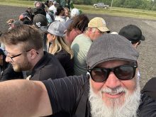 Don Norman at a summer field day in 2025. Photo: Don Norman