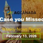 In case you missed it; your national ag news recap for Feb. 13, 2026