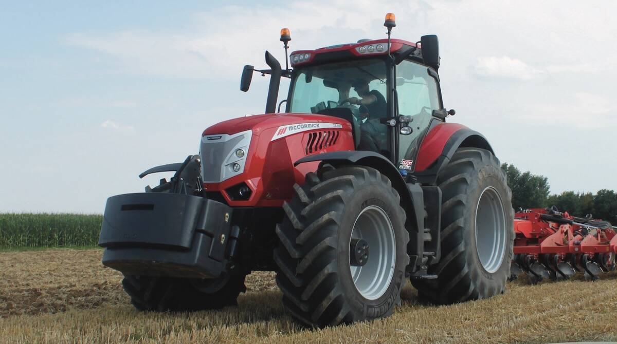 McCormick’s one model available in Canada above the 300-h.p. mark is its X8.680. Photo: Scott Garvey