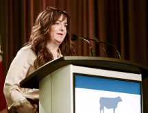 Incoming Canadian Cattle Association (CCA) CEO, Andrea Brocklebank, told Beef Farmers of Ontario members the timing is right for renewal within the national organization and is looking forward to working with the Provincial Working Group to find a path forward that includes the Alberta Beef Producers. Photo: Diana Martin
